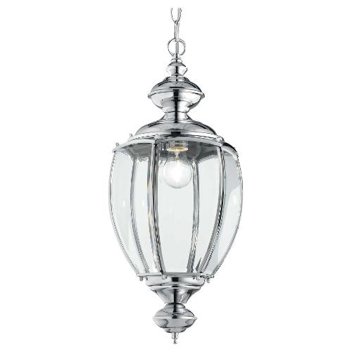 Sospensione NORMA sp1 Cromo (25x162cm) 094786 1 luce - E27 - Max 60W