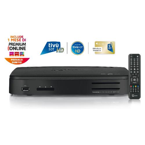 OLD Video Decoder Satellitare twin tuner HD PVR/WiFi TS9020HD tivùsat 58010077