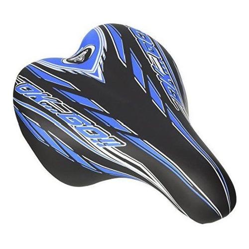 Sella bici bambini 14 e 16" Ok Go  (21x14cm) MONTE GRAPPA nero e blu CSS1014