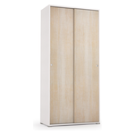 Armadio Terraneo Bianco e Rovere EL115BROV4RIP