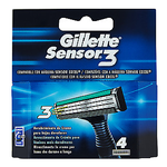 Gillette Ricambi per rasoio sensor 3 1 pz4