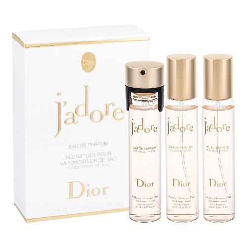 Eau de parfum donna J'Adore Edp 3 Ricariche Da 20 Ml