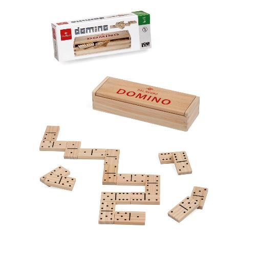 Gioco di società Dal Negro Domino In Legno con scatola 53817