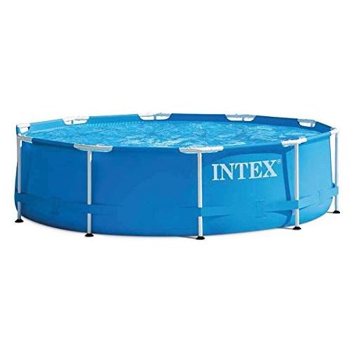 Piscina FRAME Blu (305x76cm) per 4 persone con pompa filtro cartuccia 28202