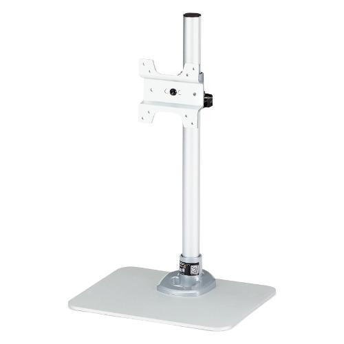 Supporto monitor TV scrivania ( 14 Kg ) VESA 100 x 100 Regolabile Argento ARMPIVSTND