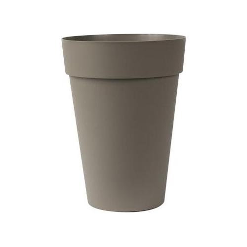Vaso piante tondo LIKEN tortora (41x55 cm) 3030 G9
