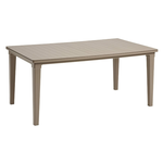 Tavolo Futura cm 165x94 Cappuccino 209265 Allibert