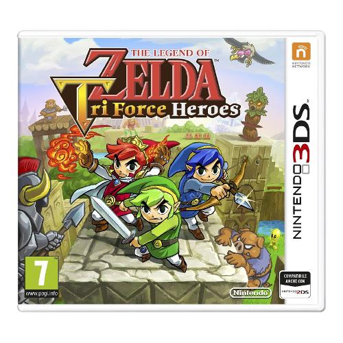3DS The Legend of Zelda: Tri Force Heroes PEGI 7+ 2230449