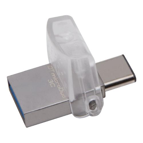 Chiavetta USB 64GB DATATRAVELER microDuo 3C Nero DTDUO3C/64GB