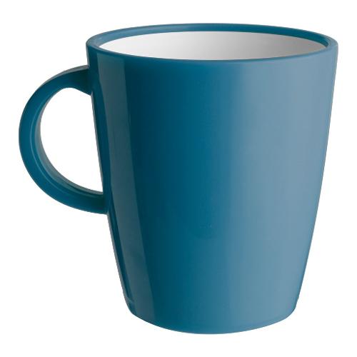 Tazza campeggio 300ml Blu e Bianco 0830051N C48