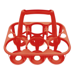 Portabottiglie 6 posti Cover rosso 8075144550 Tontarelli