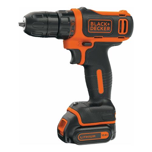 Trapano avvitatore 1 batteria 10,8V 1,5Ah BDCDD12