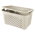 Cesto Arianna con coperchio Lt 45 Angora 8105407210 Tontarelli