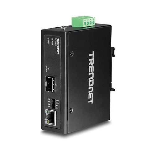 Convertitore rete industriale rinforzato Black TI F11SFP