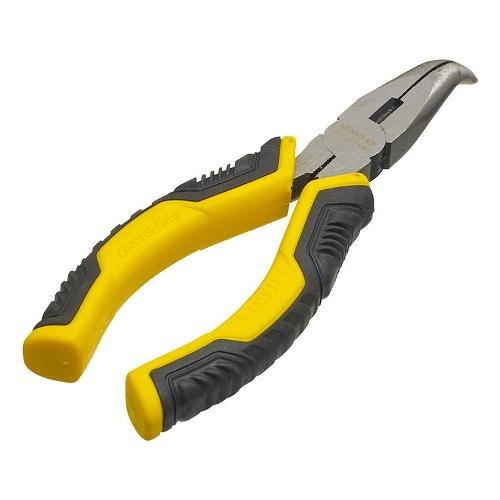 Pinza becchi mezzotondi lunghi piegati (15 cm) STHT075065