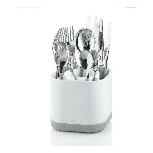 Scola posate (13x13x12,4cm) MY KITCHEN Grigio e Bianco 29010033