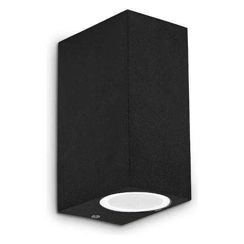 Lampada da parete UP ap2 Nero (6,5x9,5x15cm) 115344 2 luci - G9 - Max 30W