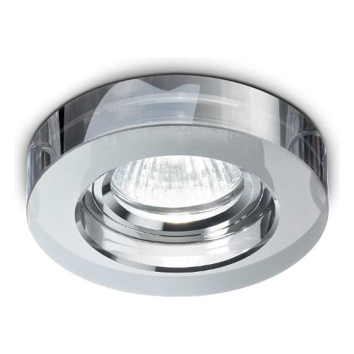 Faretto incasso BLUES fi round Fumè (10cm) 113982 1 luce - GU10 - Max 50W