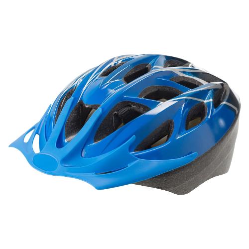 Casco bambini taglia M 52-58 Infusion Azzurro e Nero IVC329
