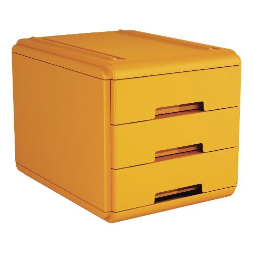 Cassettiera documenti Arancio 17,7 x 25,4 x 17 cm 19P3PAR