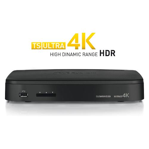 Decoder COMBO 4K Dual Tuner DVB-T2/S2 HEVC TS ULTRA 4K HDR Black 21005242