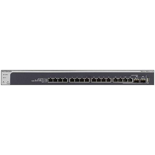 Switch di rete 16 porte SMB 10G Smart Ethernet Gray XS716T 100NES 10GBASE-T