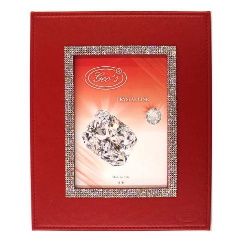 Portafoto (per 1f 13x18 cm ) CRYSTAL LINE Rosso 3500 3R