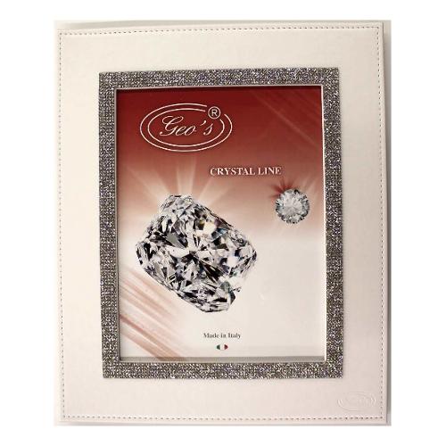 Portafoto (per 1f 18x24 cm ) CRYSTAL LINE Bianco 3500 4