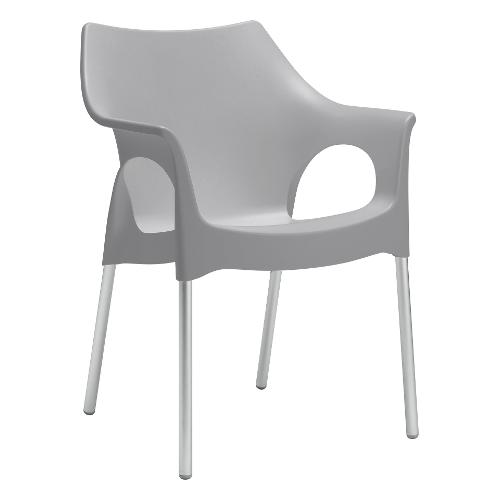 OLA Sedia Grigio chiaro