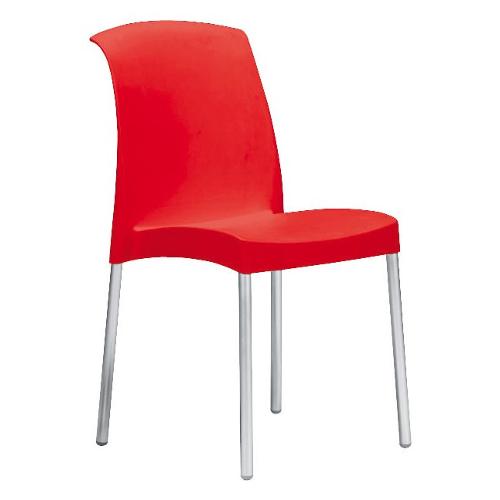 JENNY Ignifuga Sedia Rosso