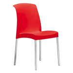 Sedia S-CAB Trattamento ignifugo Jenny Rosso 2096 IG 40