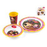 Set 3pz bimbo Masha&Orso Home