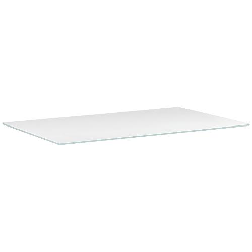 Piano tavolo vetro Vetro laccato bianco (140x85x1,2cm) 5311 412