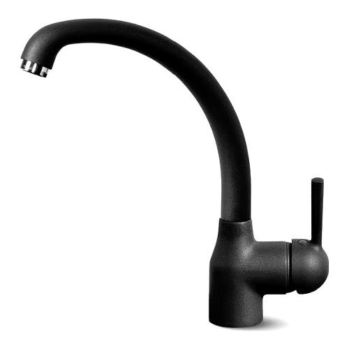 Miscelatore lavello monocomando PO Total black MGKPO40