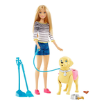 Mattel - A spasso coi cuccioli. Barbie. DWJ68