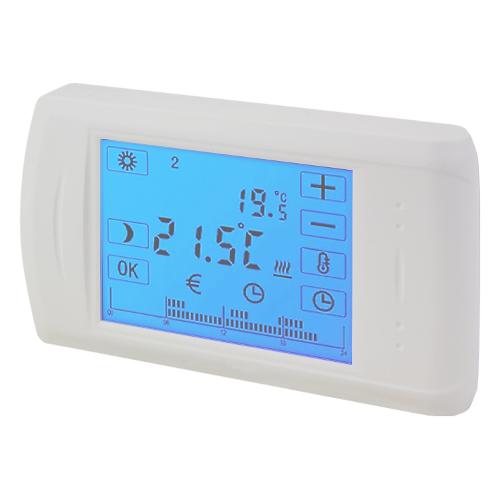 Cronotermostato Digital Touch screen Bianco PP1468