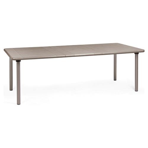 Tavolo da esterno alluminio MAESTRALE 220 Allungabile Tortora (160-220x100x75cm) 42259 10 000