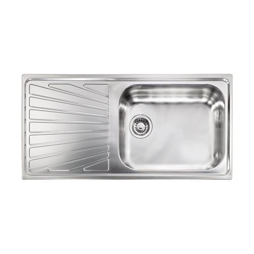 Lavello 1 vasca (100x50cm) COMETA Inox Satinato 011446DCSSP