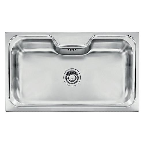 Lavello 1 vasca (86x51cm) EUREKA Inox Satinato 011743XCSSP
