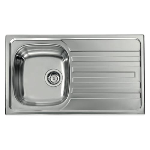 Lavello 1 vasca (86x50cm) NIHAL Inox Satinato 010843SCSSX