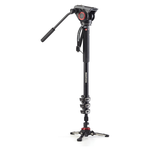 Supporto Manfrotto Kit Monop.Video XPro+ Base fluida t.vid.