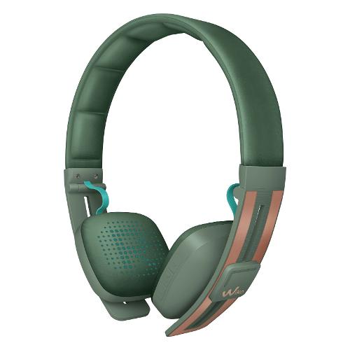 Cuffie microfono bluetooth WiSHAKE Khaki WKAUBHEKHS1