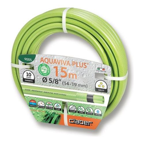 Tubo flessibile AQUAVIVA PLUS verde acido 15 mt 5/8" 9005