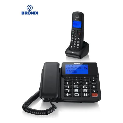 Telefono fisso BRAVO Style Combo Nero 10273760