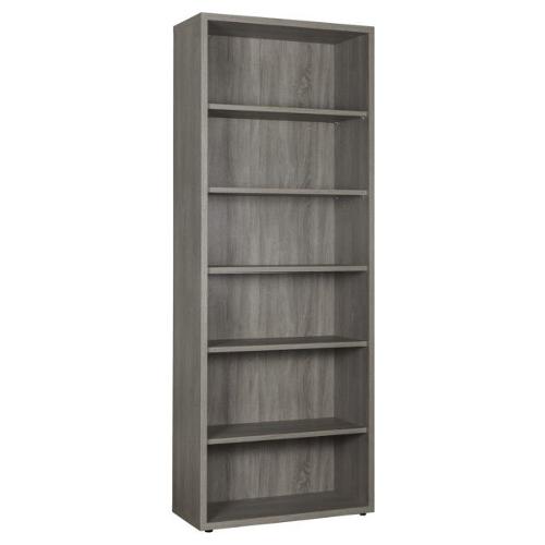 DISEGNO Libreria Noce medio (80 x 215 h cm) Mobile KIT
