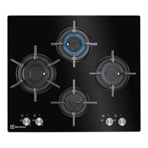 Piano cottura gas 4 zone SERIE 800 Pvf645Uons Flush Burner Black