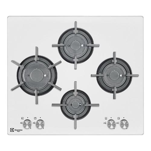 Piano cottura gas 4 zone SERIE 800 PVF645UOB Flush Burner Bianco (60cm)