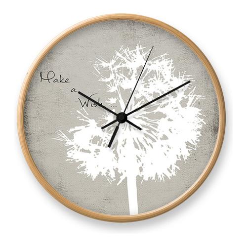 Orologio da parete (5x31,5cm) Make a Wish Rovere 2616