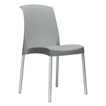Sedia S-CAB Trattamento ignifugo Jenny Grigio chiaro 2080 IG 82