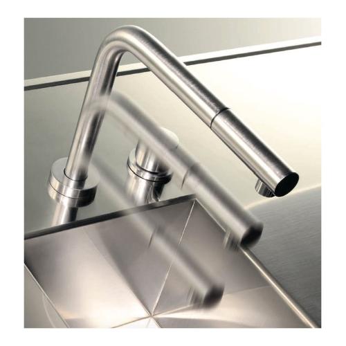 Miscelatore lavello comando separato e canna abbattibile SU & GIÙ Finox 50107 149